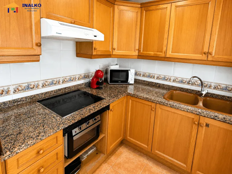 Cocina de la vivienda · Vista mar bloq. c 2º v - playa cargador