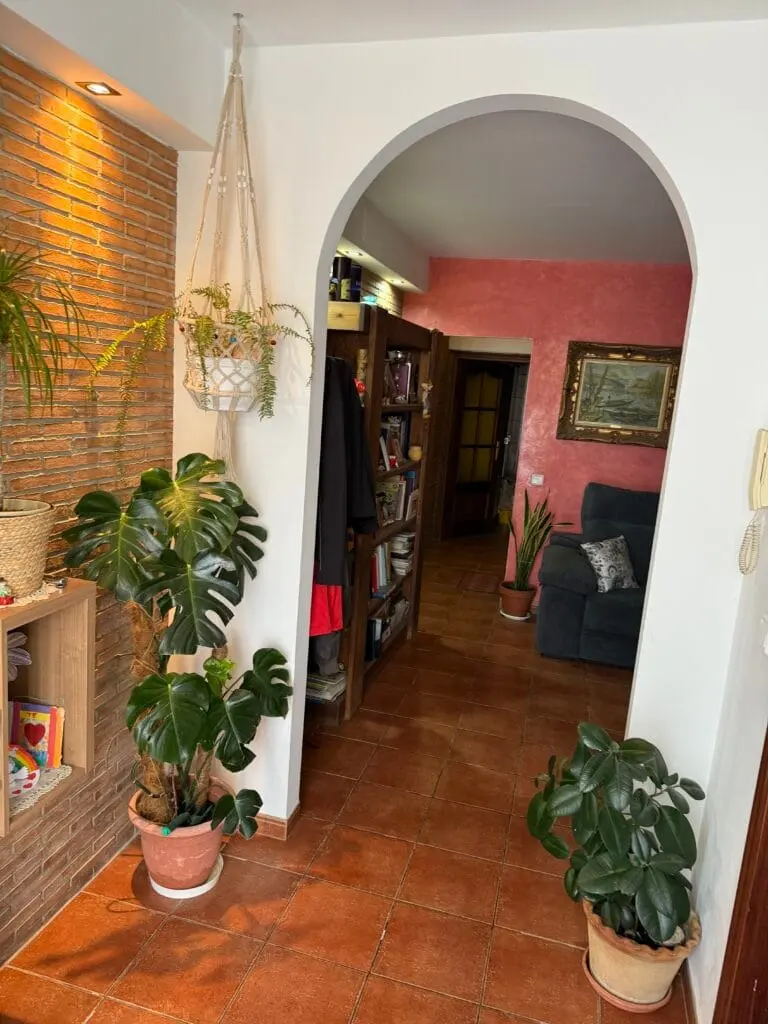 Pasillo y distribución interior