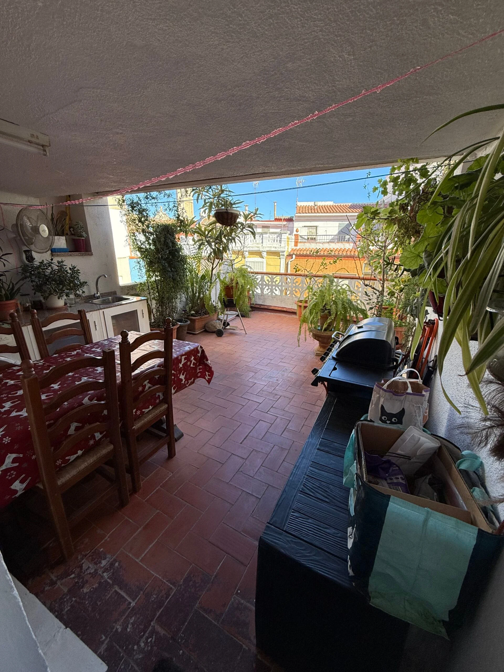 Terraza y espacio exterior · Moderna casa en alcalá de chivert