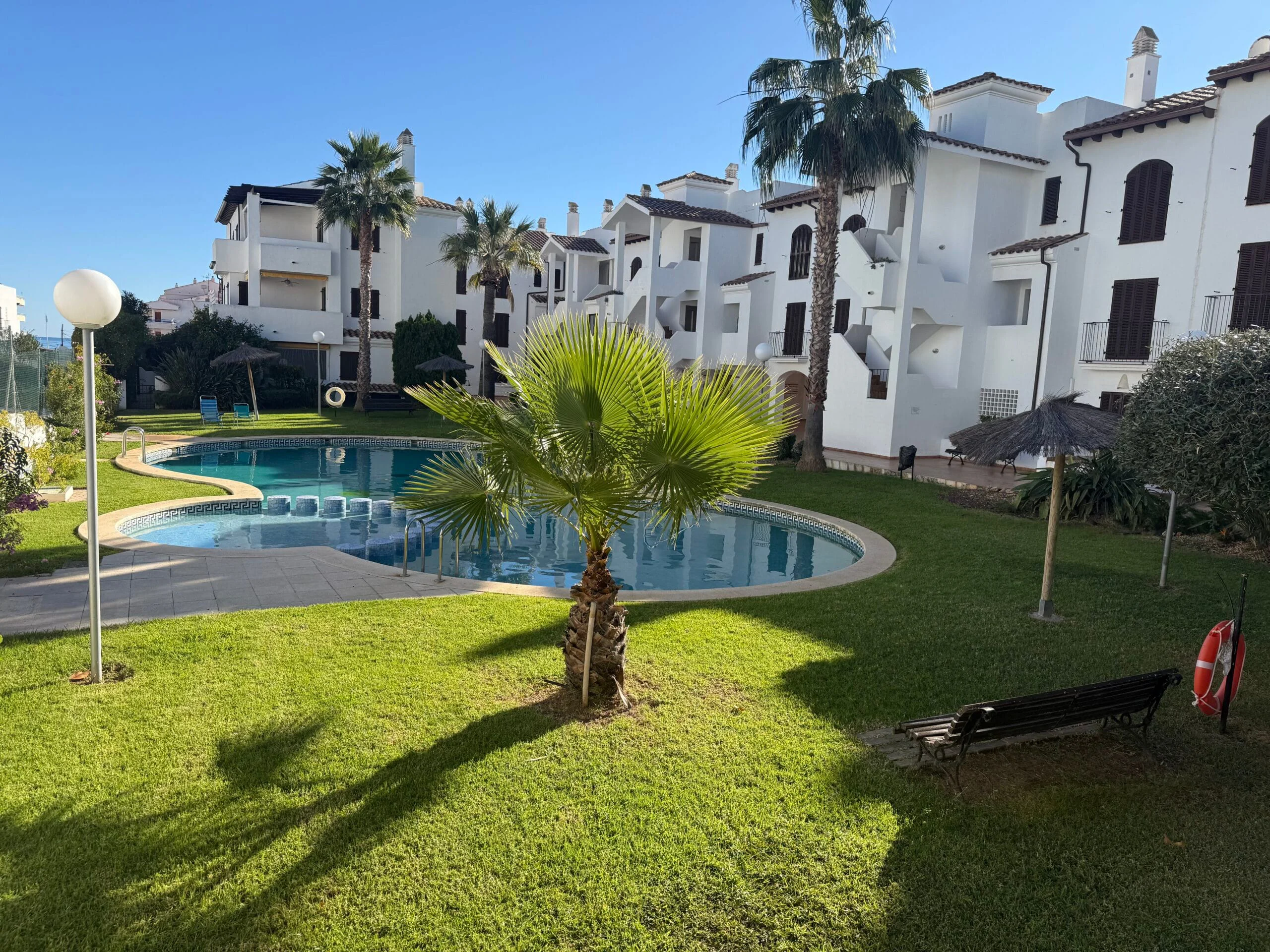 Piscina y zona exterior