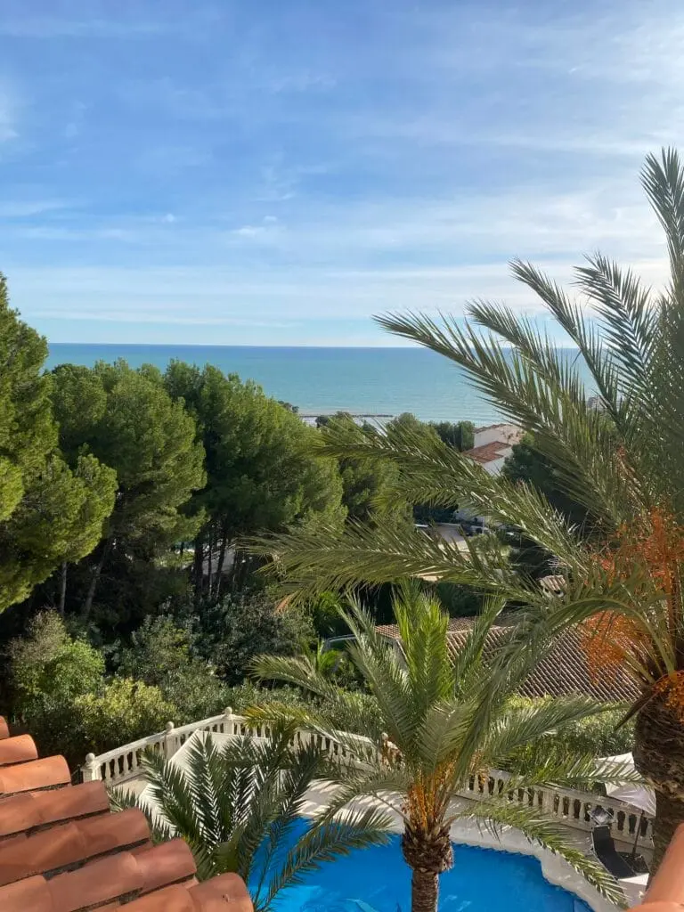 Paisaje y horizonte mediterráneo · Arcos i - playa las fuentes