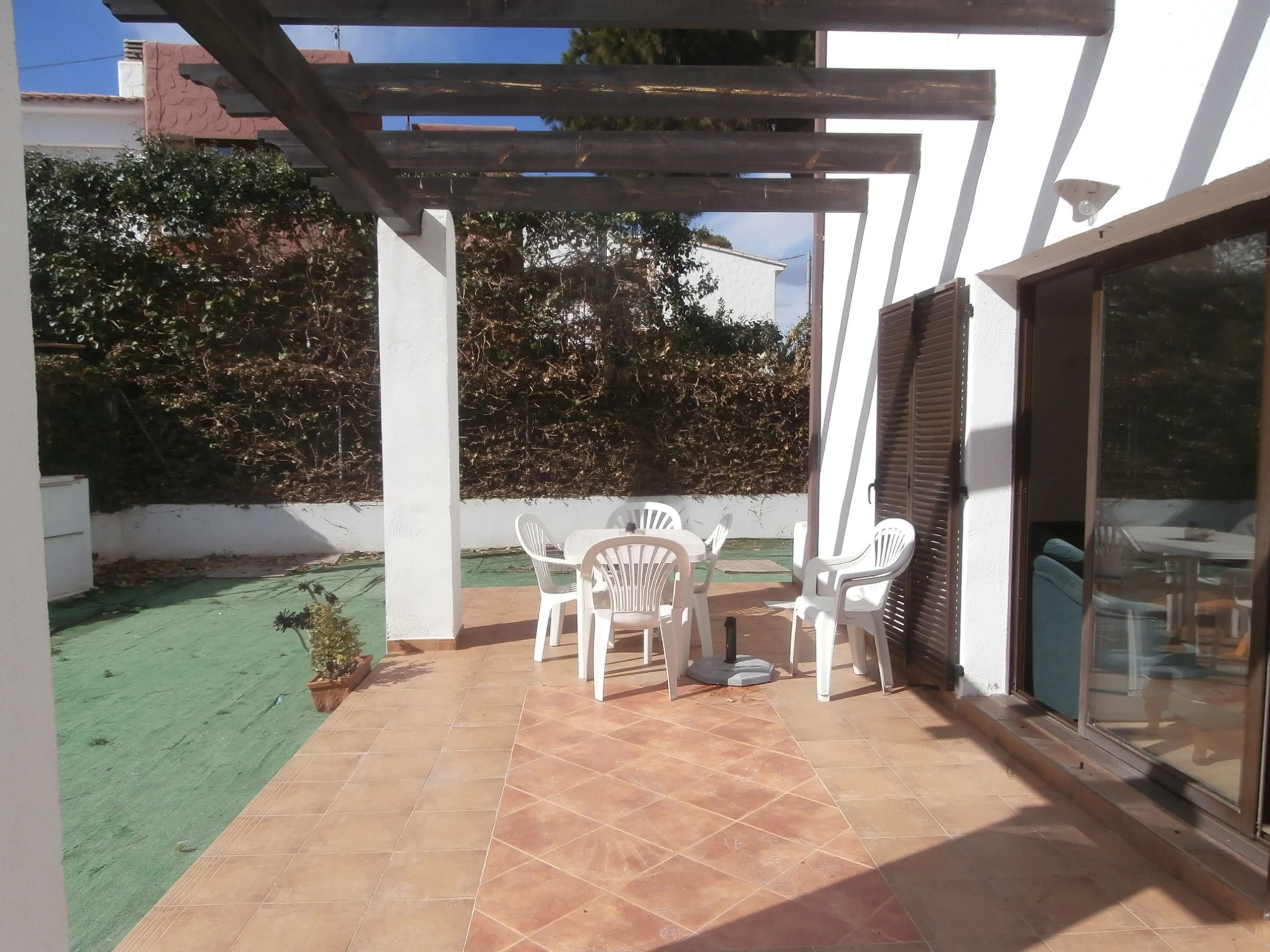 Terraza y espacio exterior · Adosado - porta alcala - playa cargador