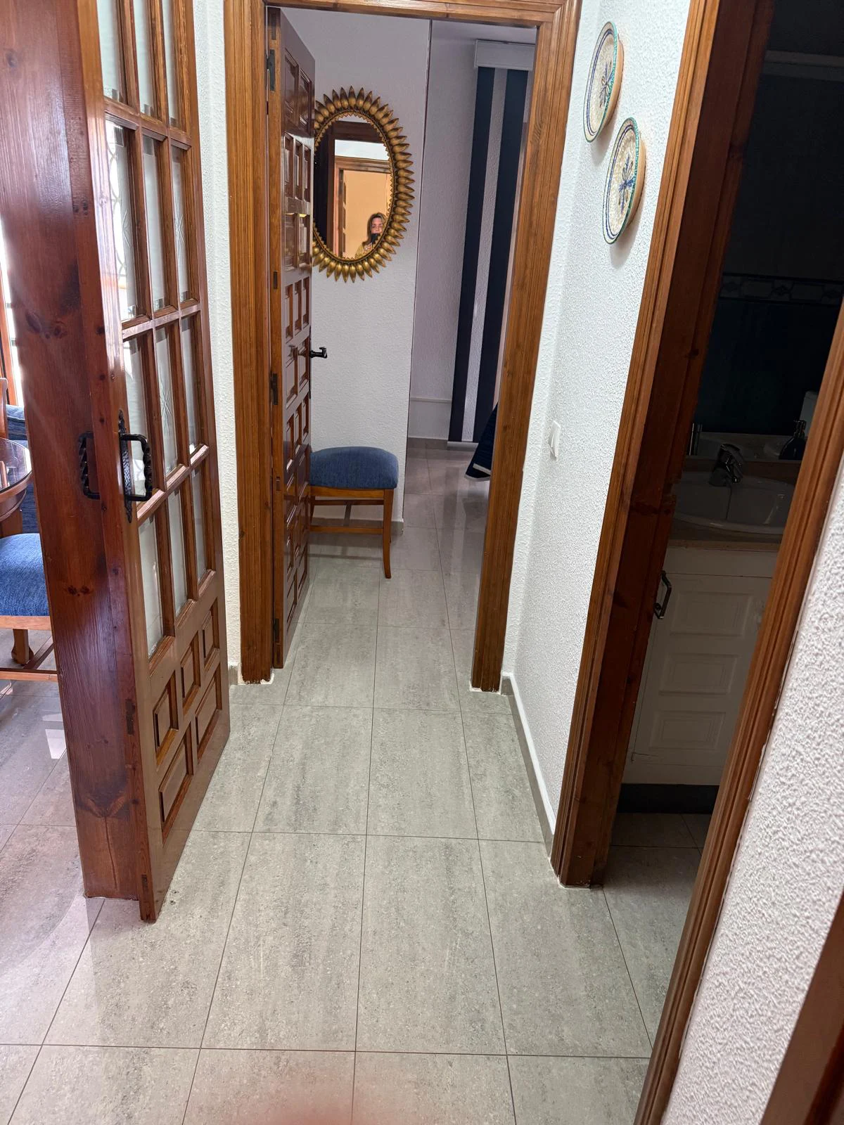 Pasillo y distribución interior