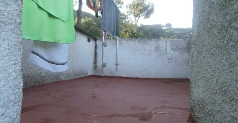 Terraza y espacio exterior