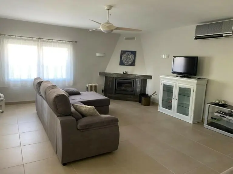 Salón de la vivienda · Villa marina - playa las fuentes