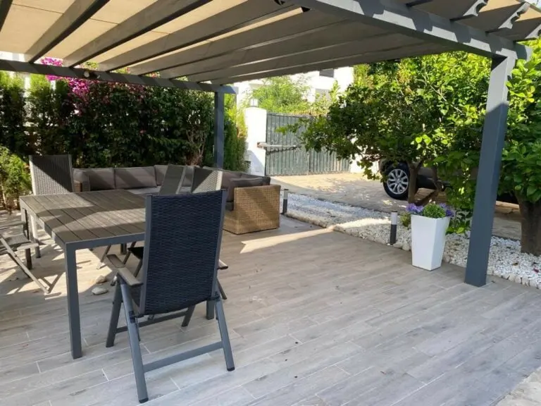 Terraza y espacio exterior · Villa marina - playa las fuentes