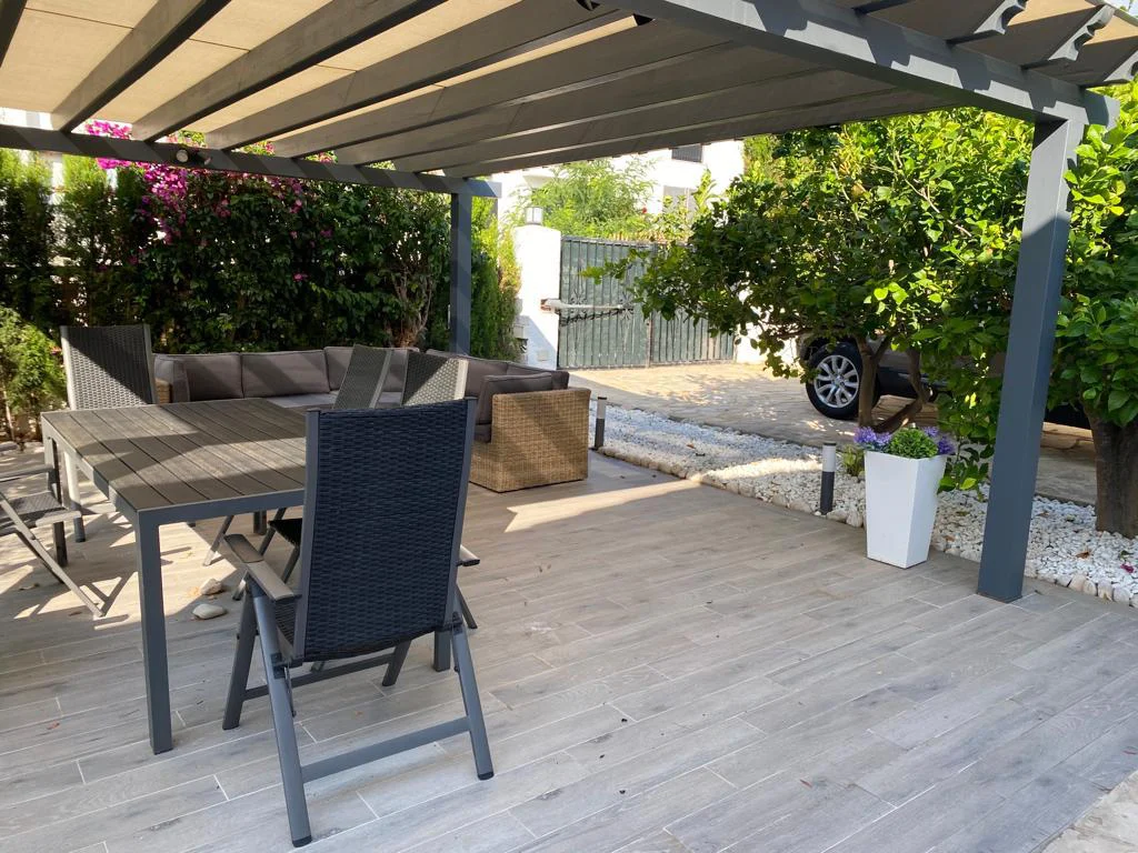 Terraza y espacio exterior · Villa marina - playa las fuentes