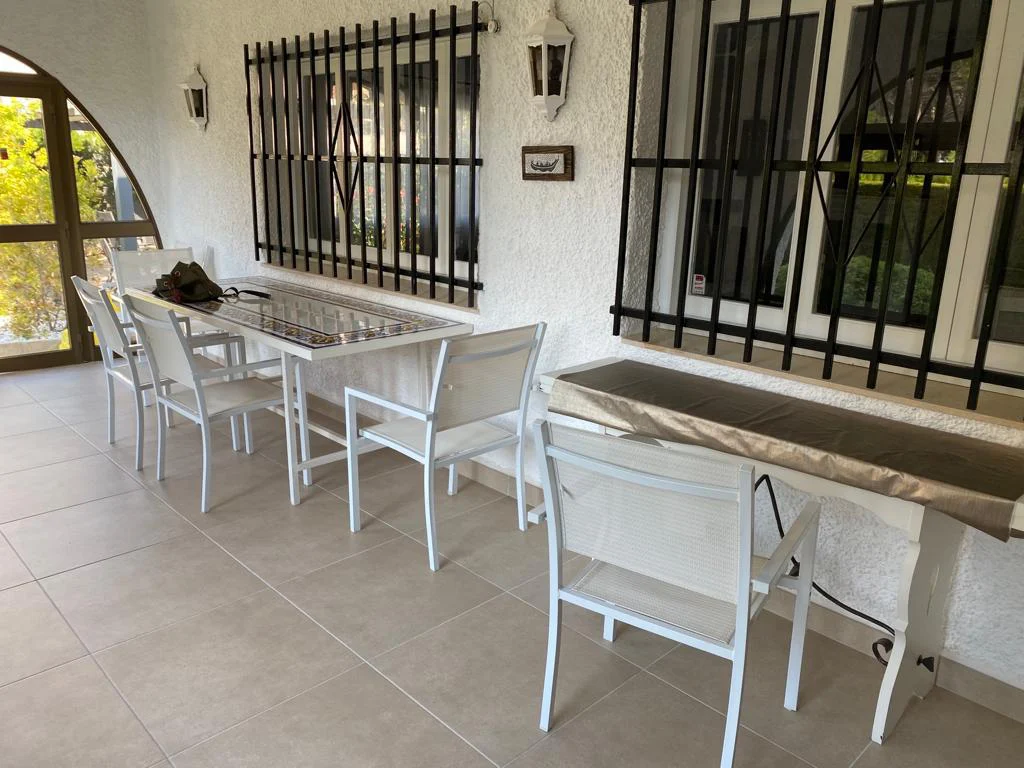 Terraza y espacio exterior · Villa marina - playa las fuentes