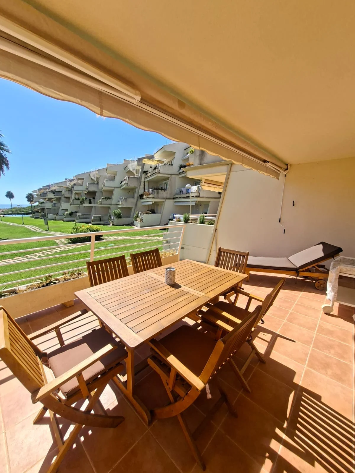 Terraza y espacio exterior · Alcala blau i - playa del moro